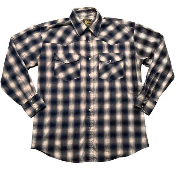 Work n' Sport Shirts Work N Sport Shirt Mens Long Sleeve Pearl Snap